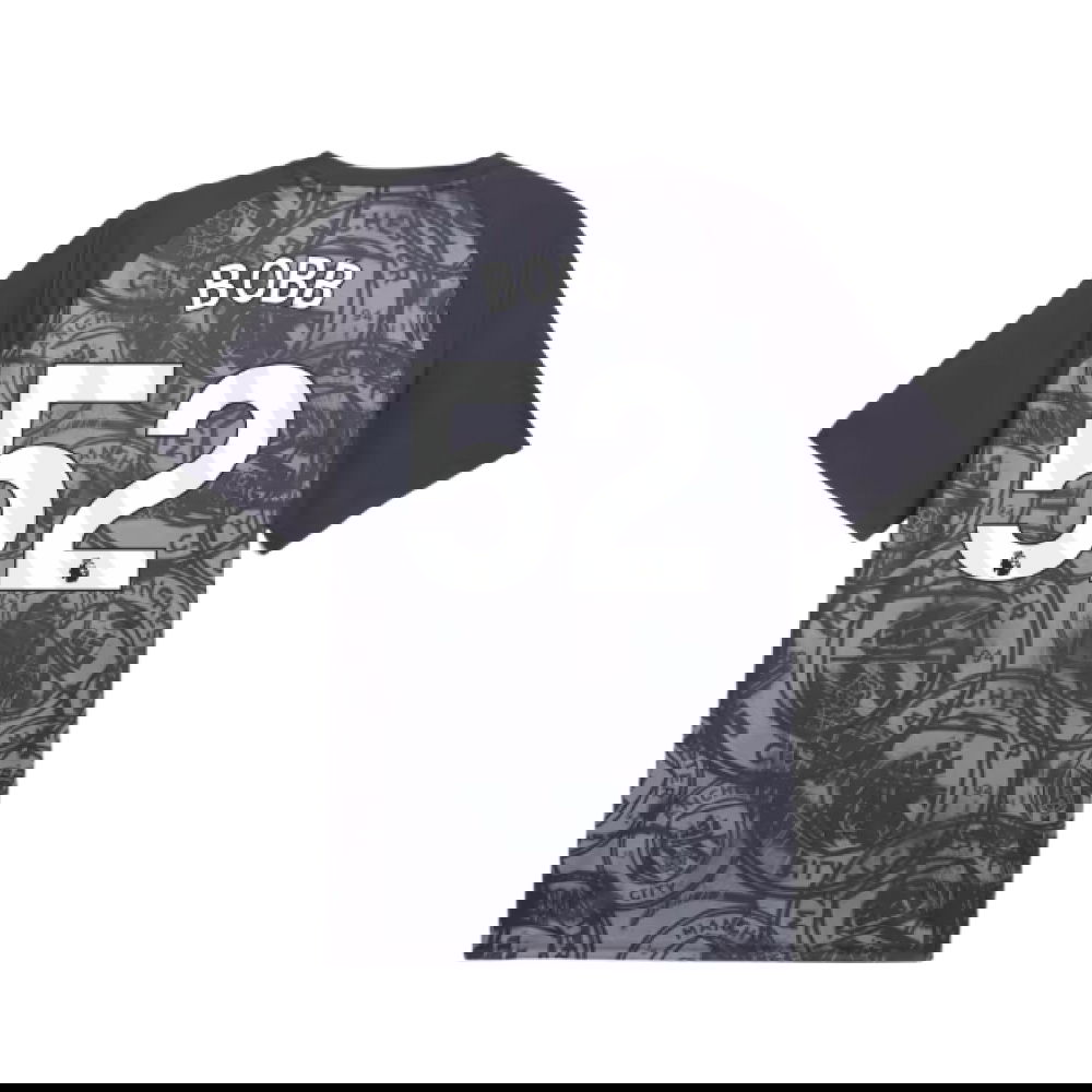 2026 Man City Warm Up Jersey (Gray) (Bobb 52)