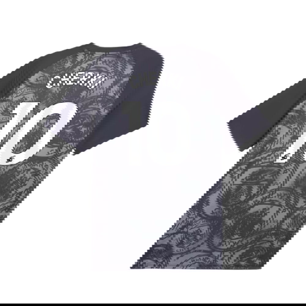 2026 Man City Warm Up Jersey (Gray) (Cherki 10)