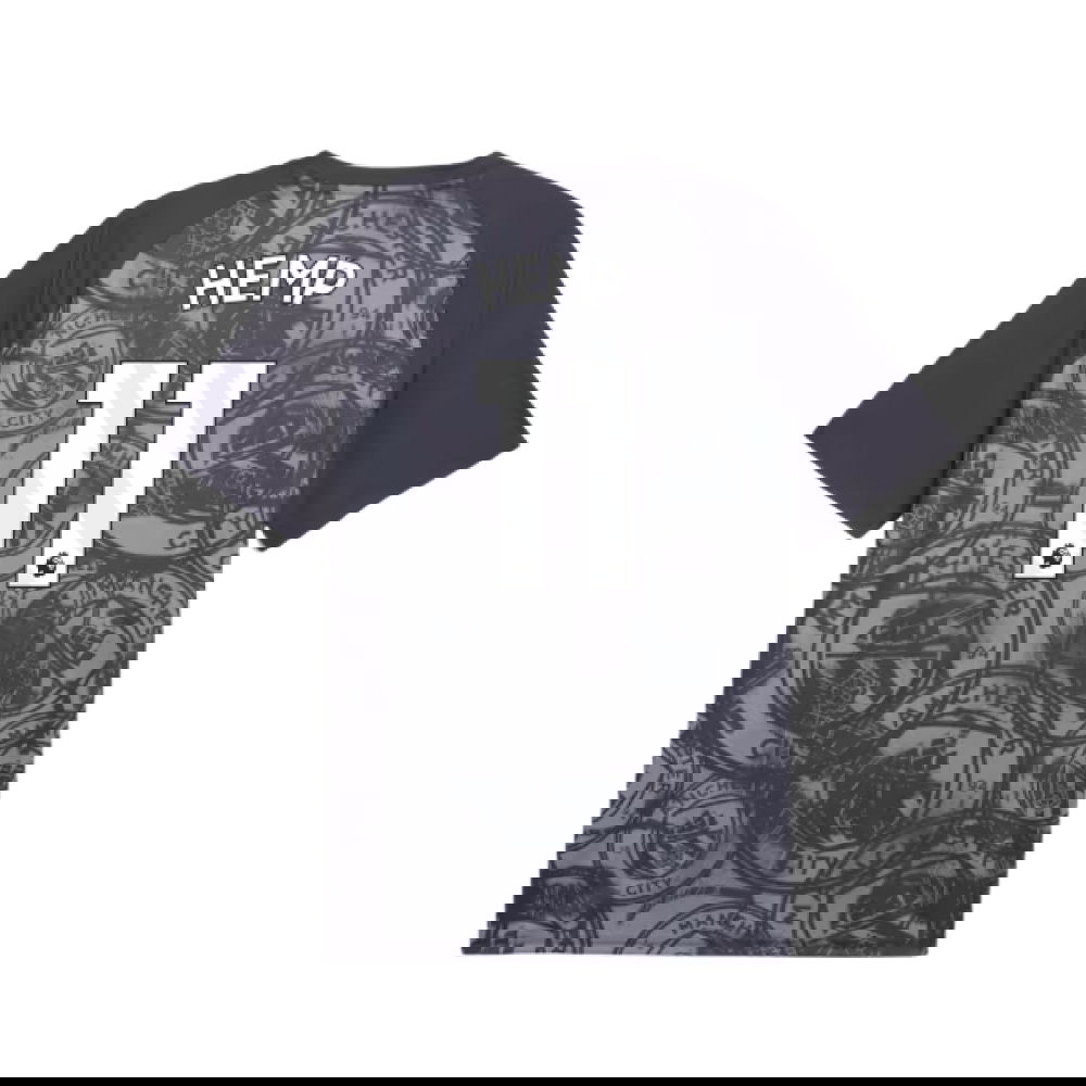 2026 Man City Warm Up Jersey (Gray) (Hemp 11)