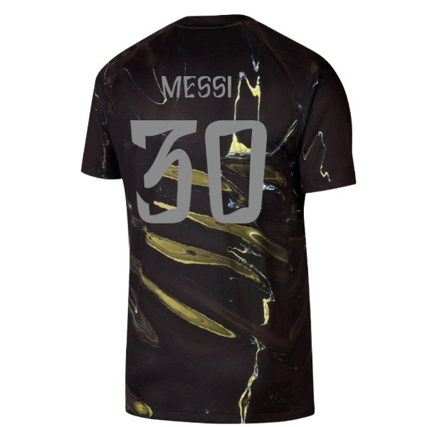 2026 PSG Jordan Stadium Night Edition Shirt (Black) (Messi 30)
