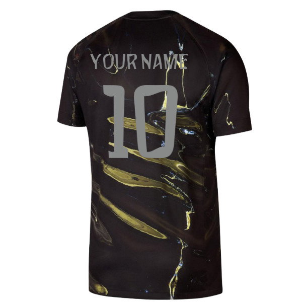 2026 PSG Jordan Stadium Night Edition Shirt (Black) (Your Name)