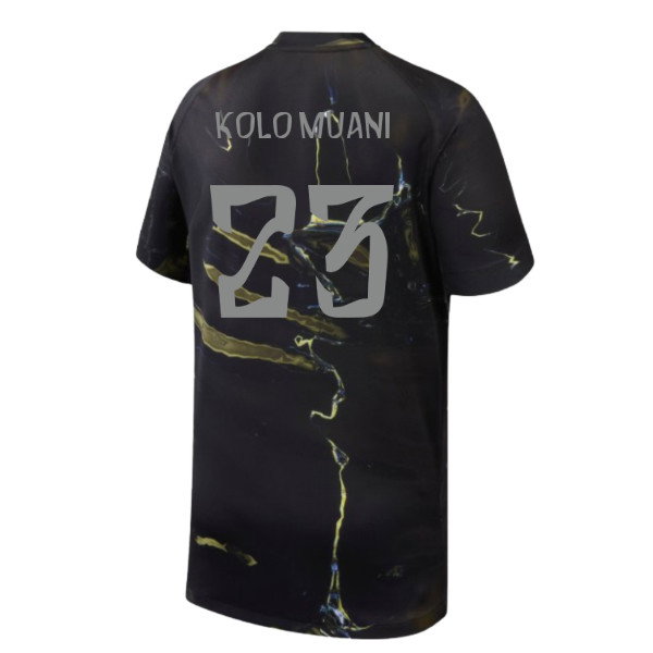 2026 PSG Night Edition Shirt (Kids) (Kolo Muani 23)