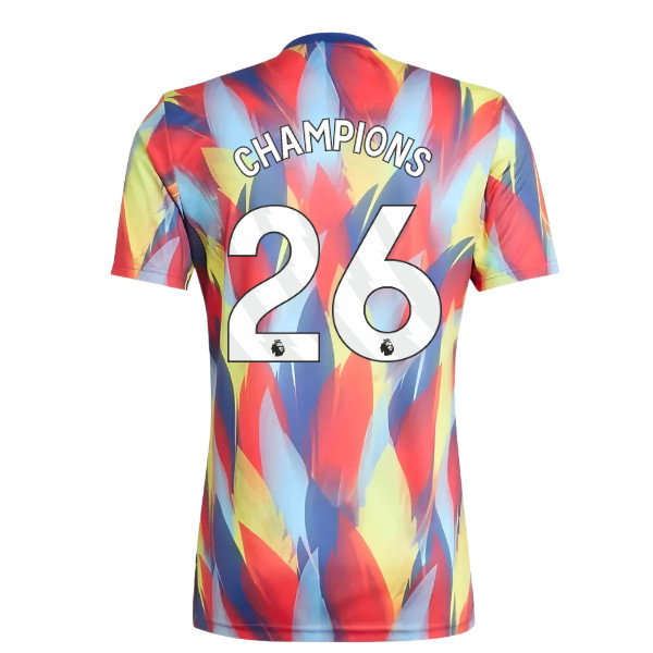 2025-2026 Arsenal Pre-Match Shirt (Victory Blue) (Champions 26)