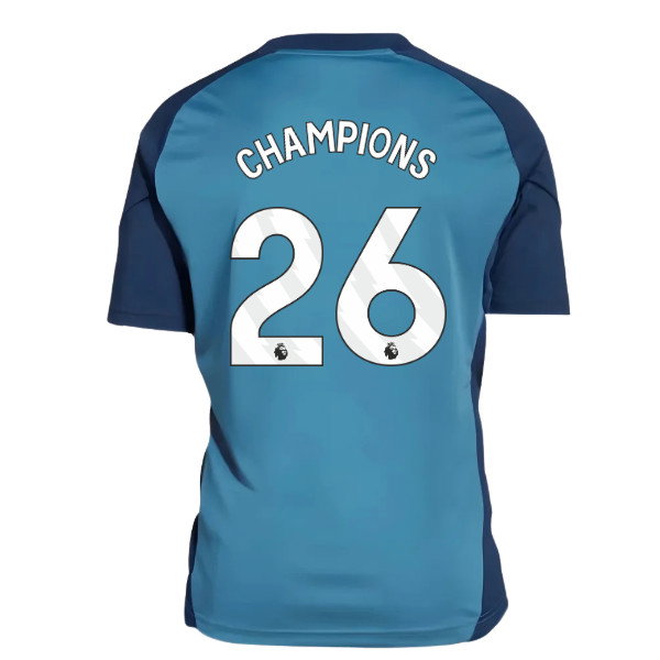 2025-2026 Arsenal Training Shirt (Blanch Blue) - Kids (Champions 26)