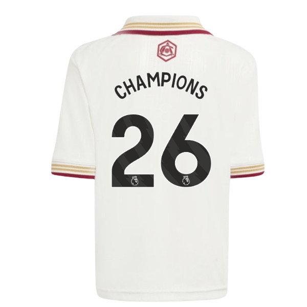 2025-2026 Arsenal Third Mini Kit (Champions 26)