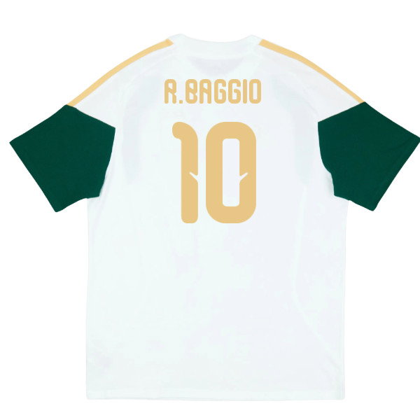 2026-2027 Italy Training Tee (White) (R.Baggio 10)
