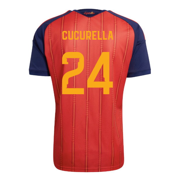 2026-2027 Spain Home Shirt (Cucurella 24)