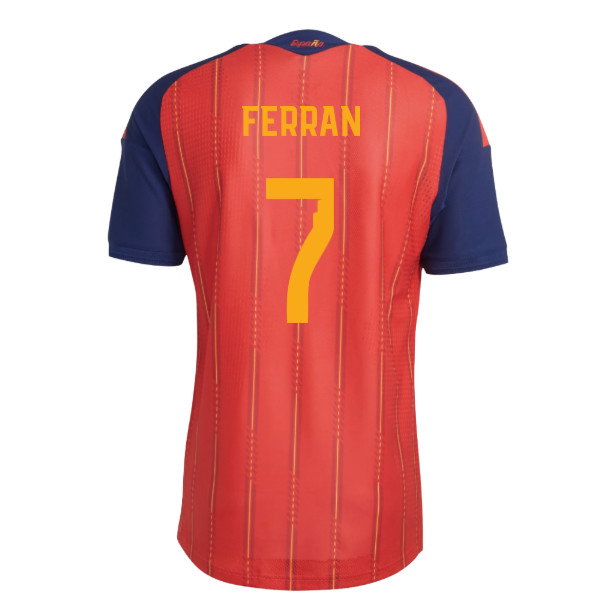 2026-2027 Spain Authentic Home Shirt (Ferran 7)