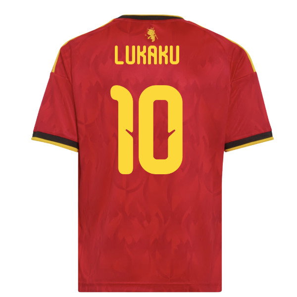 2026-2027 Belgium Home Shirt (Kids) (Lukaku 10)