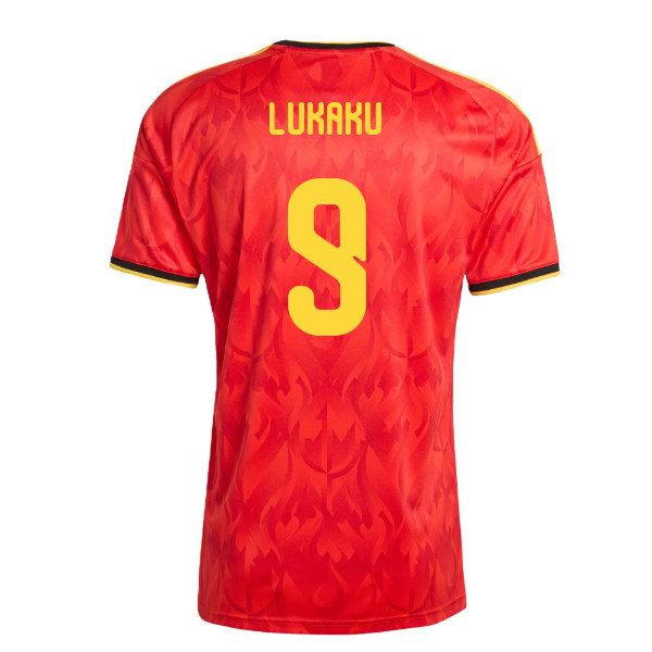 2026-2027 Belgium Home Shirt (Lukaku 9)