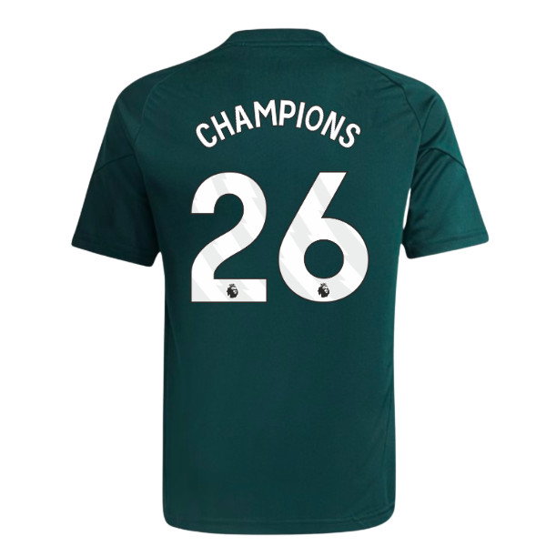 2025-2026 Arsenal Training Jersey (Aurora Ivy) - Kids (Champions 26)