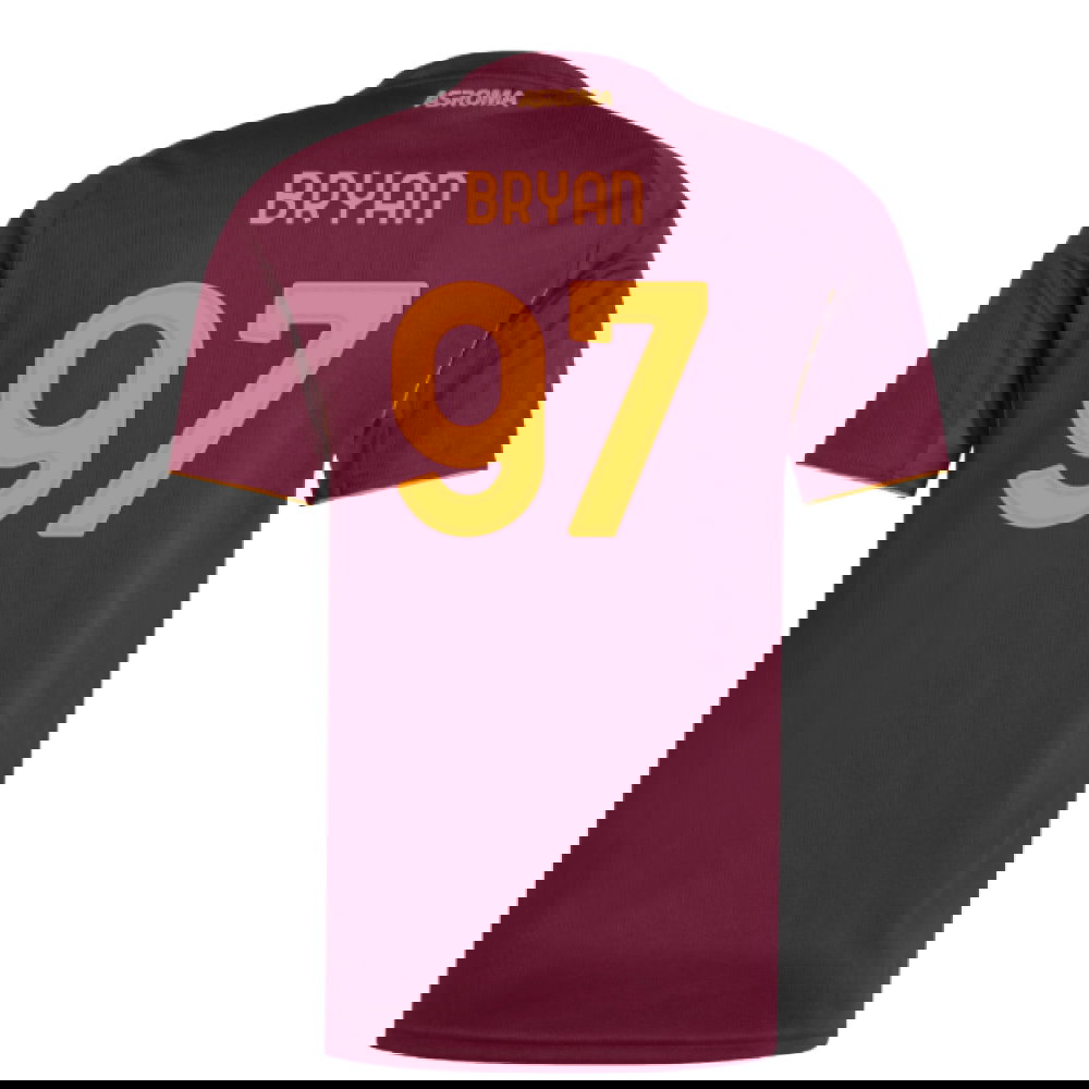 2025-2026 AS Roma Home Shirt (Bryan 97)