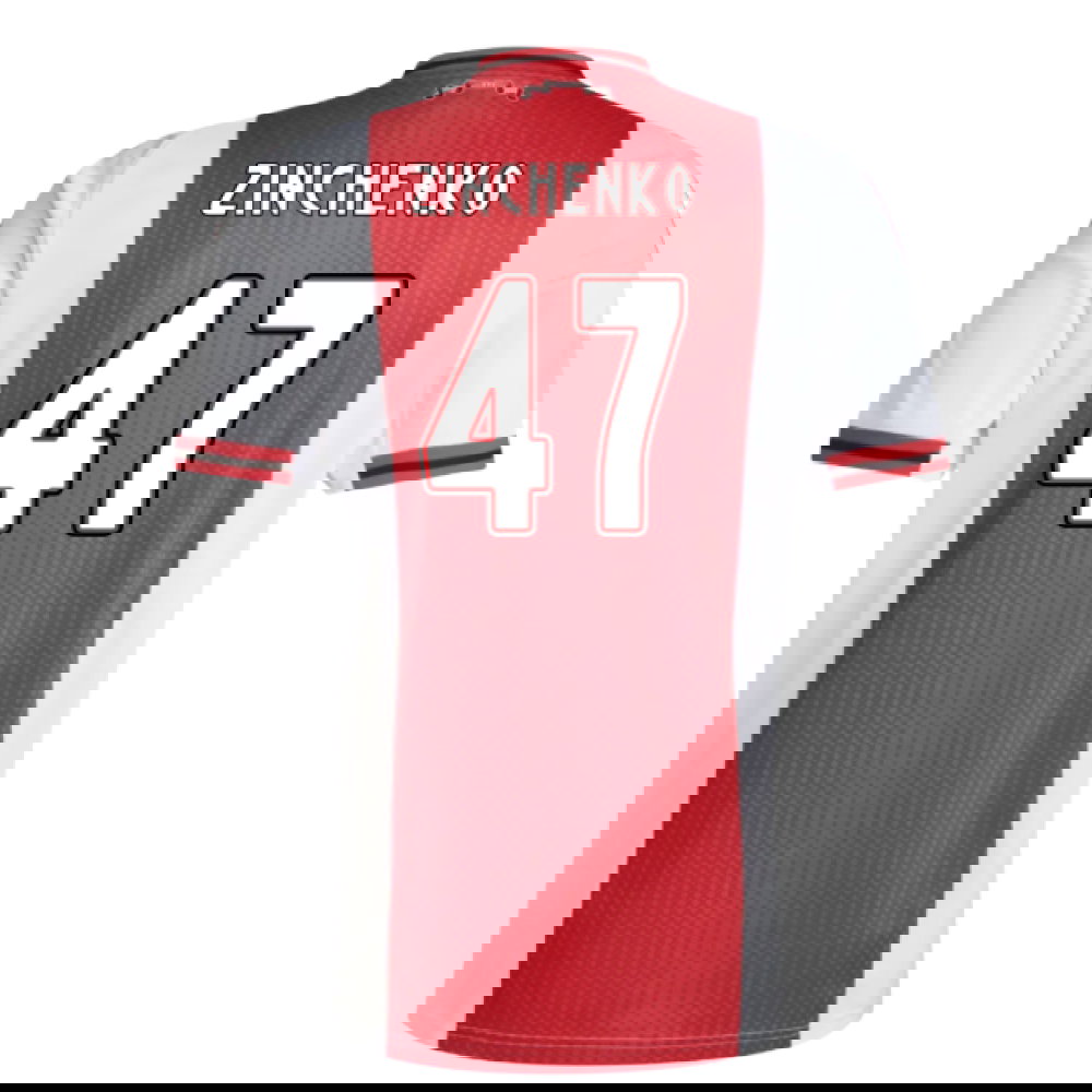 2025-2026 Ajax Home Shirt (Zinchenko 47)