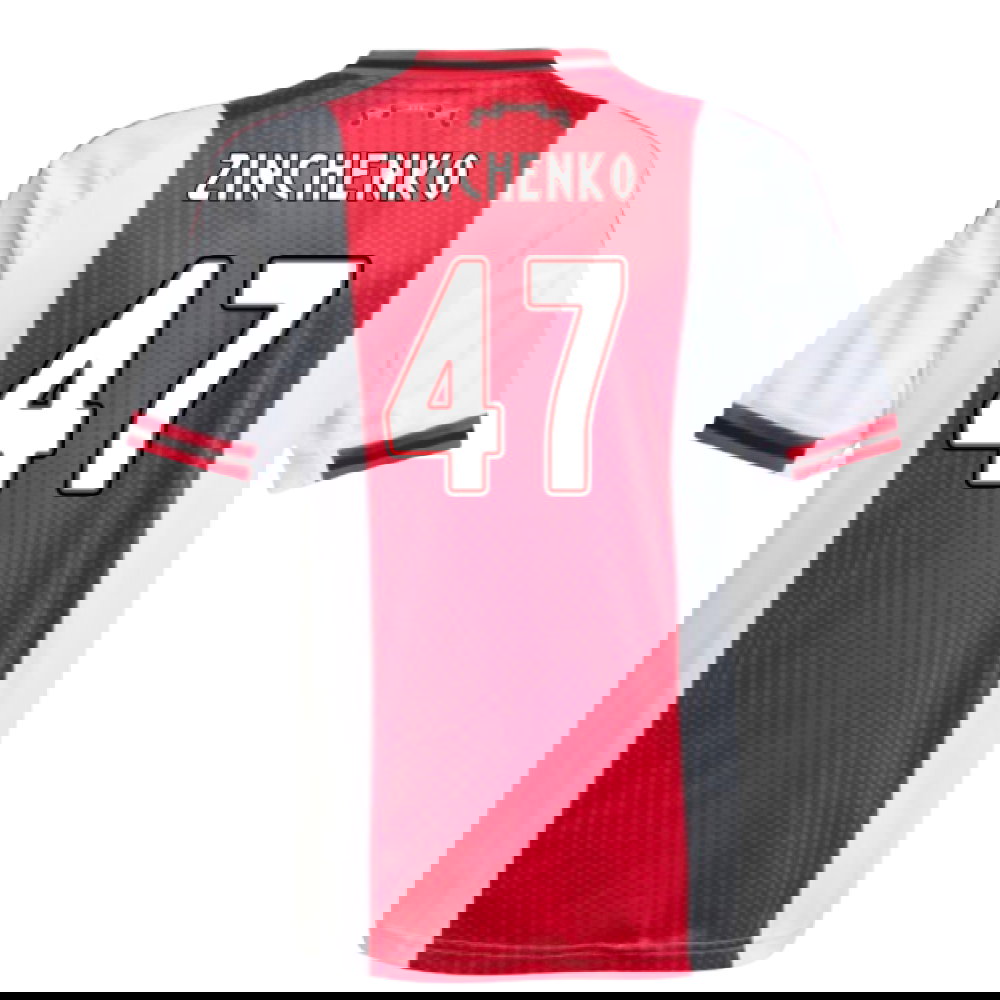 2025-2026 Ajax Home Shirt (Kids) (Zinchenko 47)