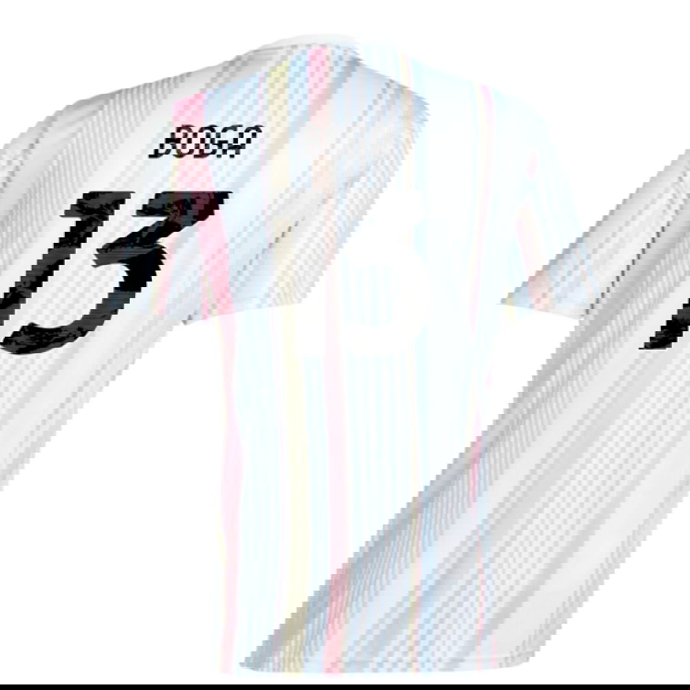 2025-2026 Juventus Pre-Match Shirt (White) (Boga 13)