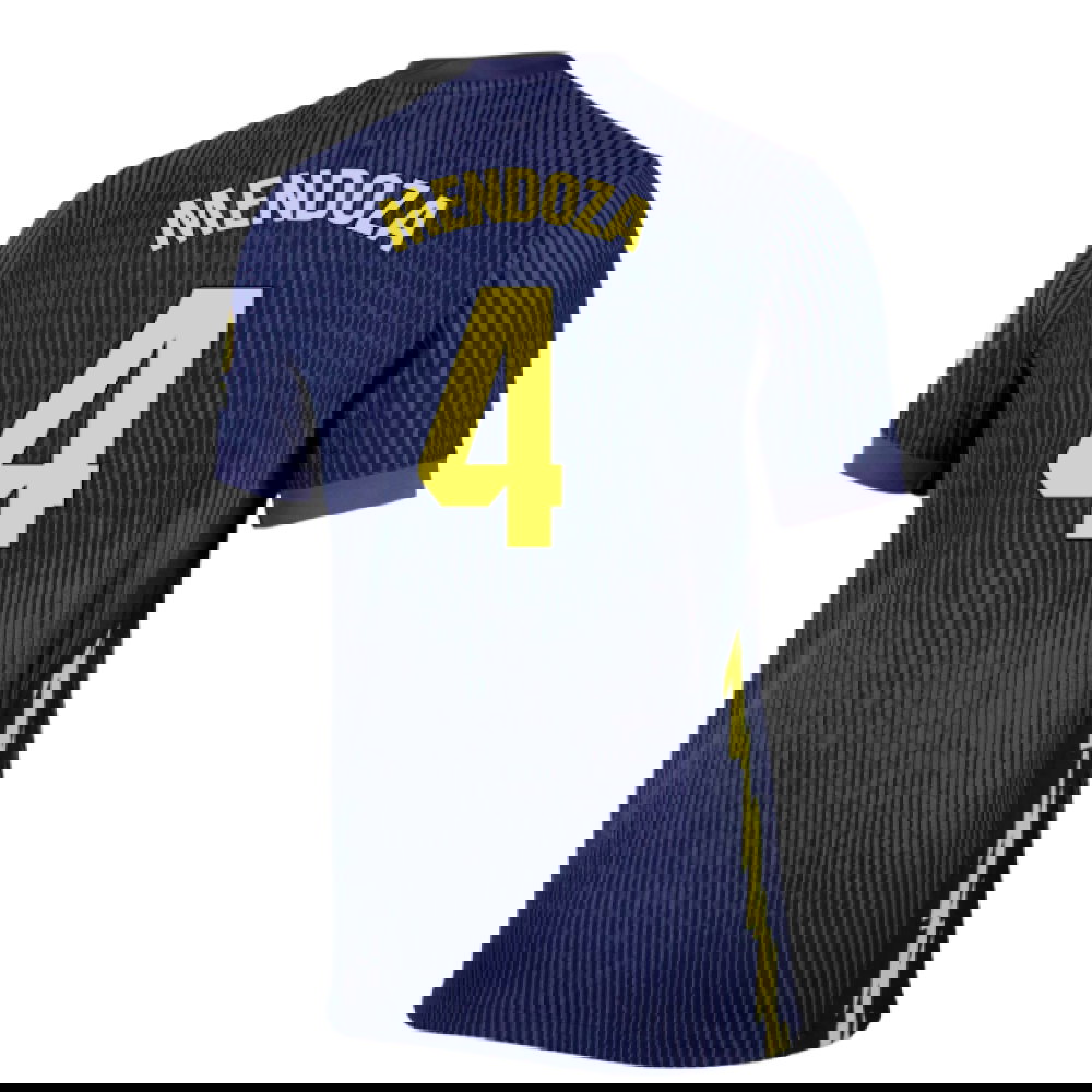 2025-2026 Atletico Madrid Authentic Away Shirt (Mendoza 4)