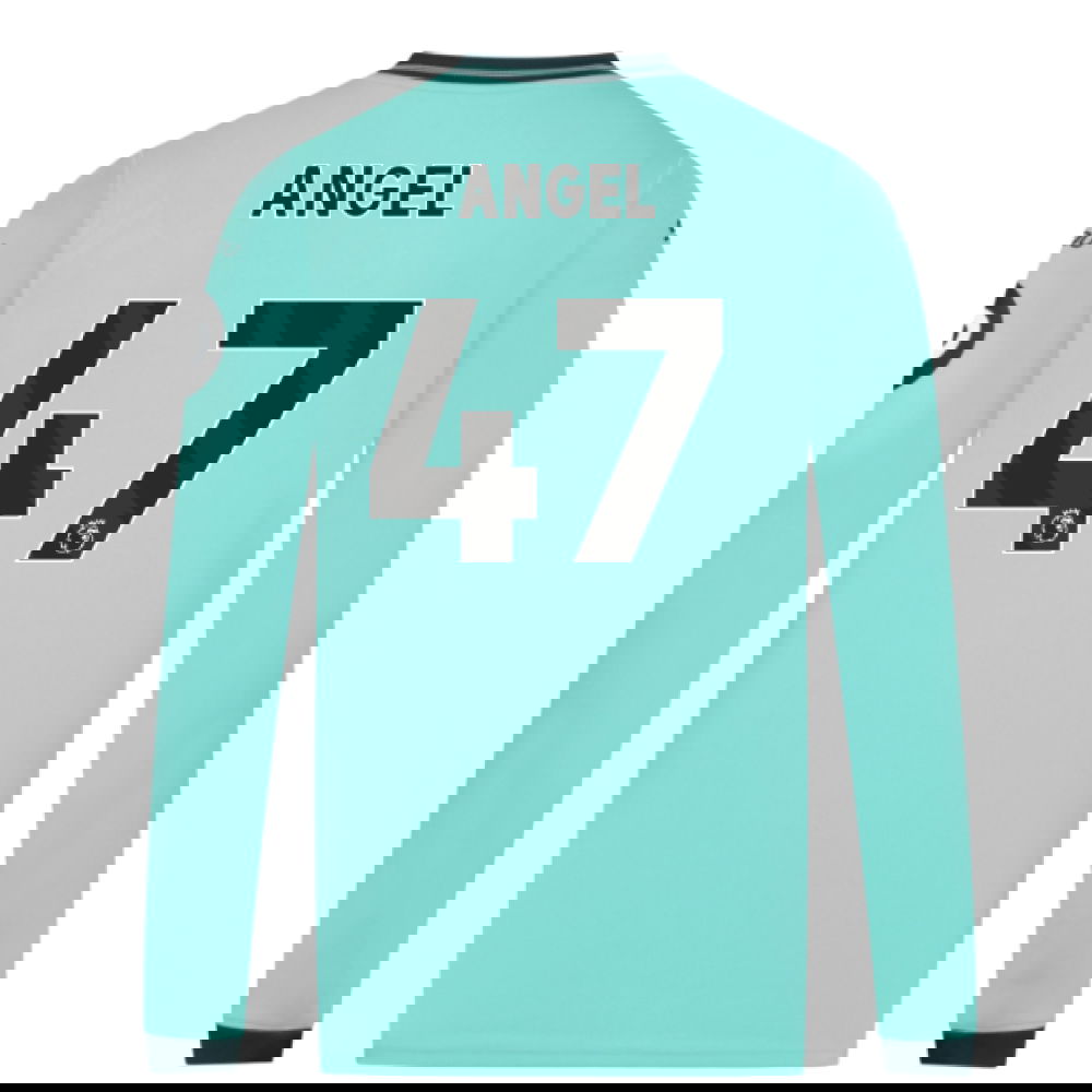 2025-2026 Wolves Long Sleeve Away Shirt (Angel 47)