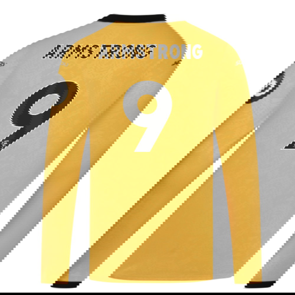 2025-2026 Wolves Long Sleeve Home Shirt (Armstrong 9)