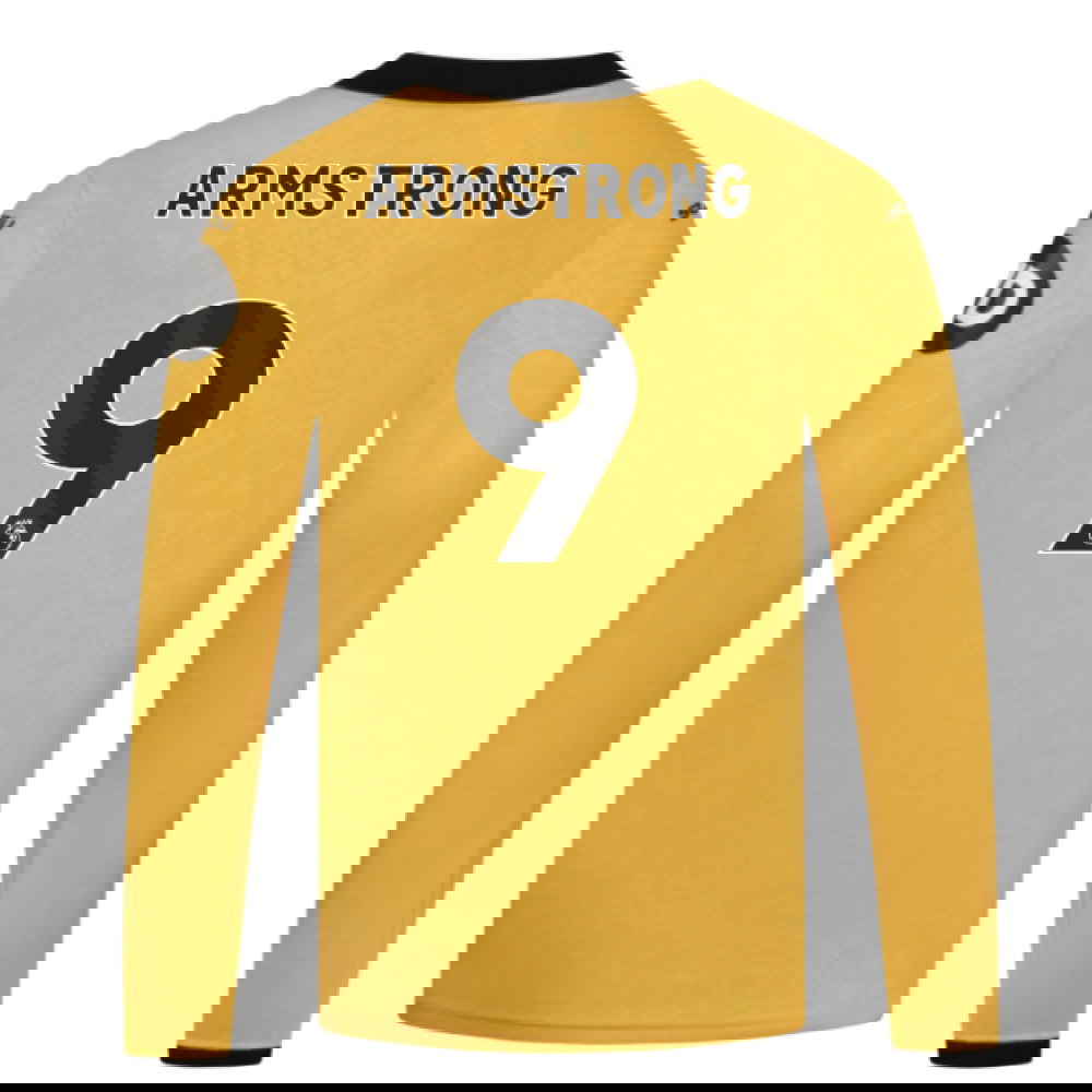 2025-2026 Wolves Long Sleeve Home Shirt - Kids (Armstrong 9)