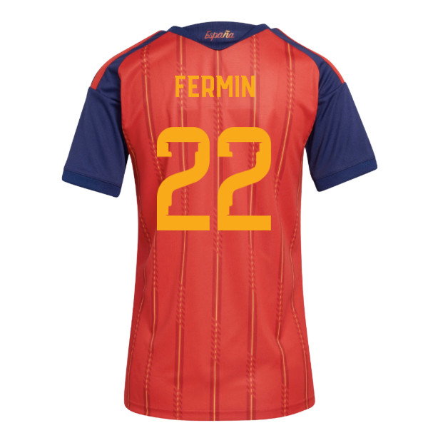 2026-2027 Spain Home Shirt (Womens) (Fermin 22)