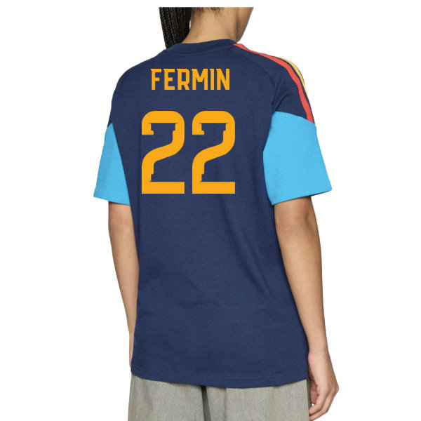 2026-2027 Spain Training Tee (Night Indigo) (Fermin 22)