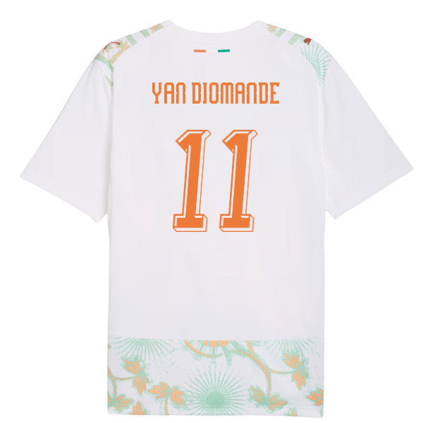 2026-2027 Ivory Coast Away Shirt (Yan Diomande 11)