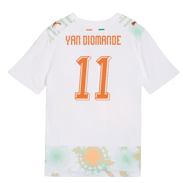 2026-2027 Ivory Coast Away Shirt (Kids) (Yan Diomande 11)