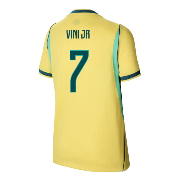 2026-2027 Brazil Home Shirt (Kids) (Vini JR 7)