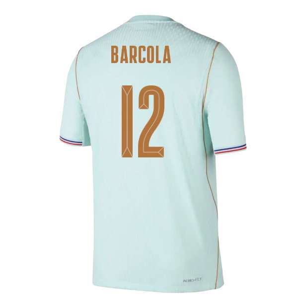 2026-2027 France Away Match Authentic Aero-Fit Shirt (Barcola 12)