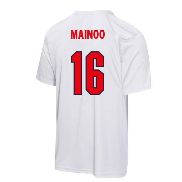 England FIFA World Cup 2026™ T-Shirt (White) - Kids (Mainoo 16)