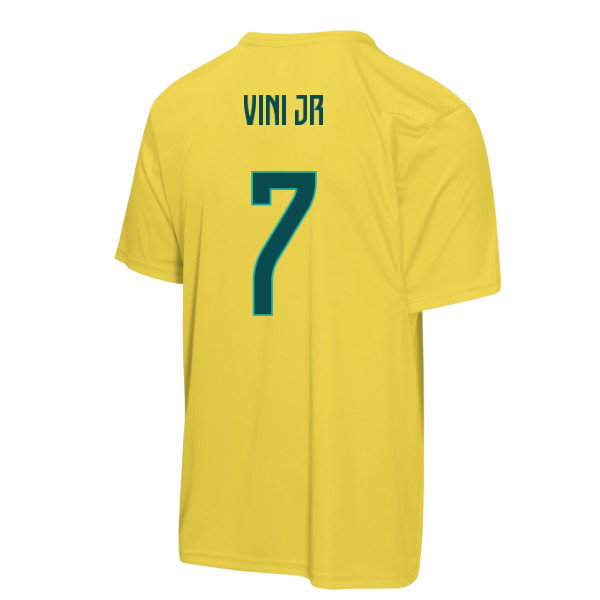 Brazil FIFA World Cup 2026™ T-Shirt (Yellow) - Kids (Vini JR 7)