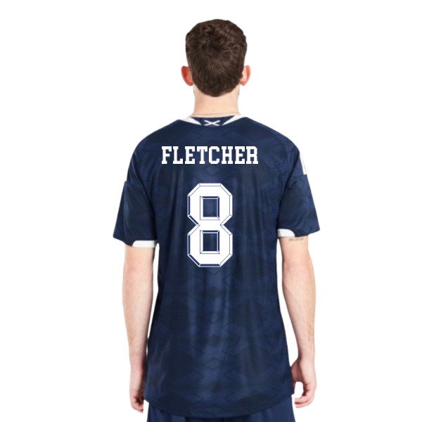2026-2027 Scotland Authentic Match Home Shirt (Fletcher 8)