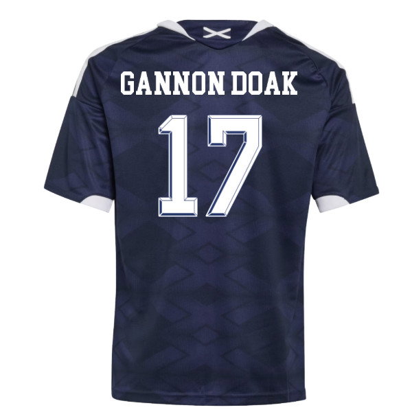 2026-2027 Scotland Home Shirt (Kids) (Gannon Doak 17)