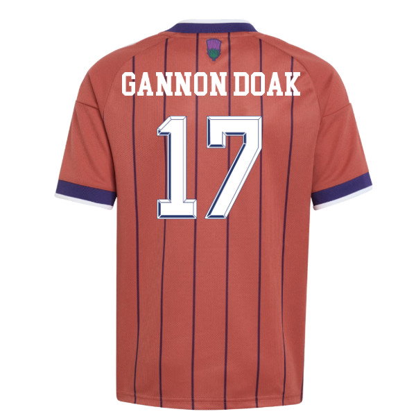 2026-2027 Scotland Away Shirt (Kids) (Gannon Doak 17)