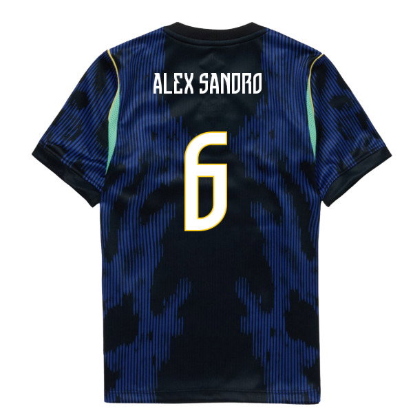 2026-2027 Brazil Away Mini Kit (Alex Sandro 6)