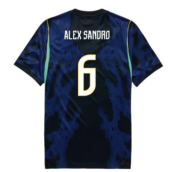 2026-2027 Brazil Away Shirt (Womens) (Alex Sandro 6)