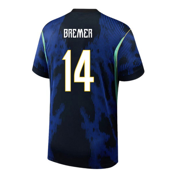 2026-2027 Brazil Away Shirt (Bremer 14)