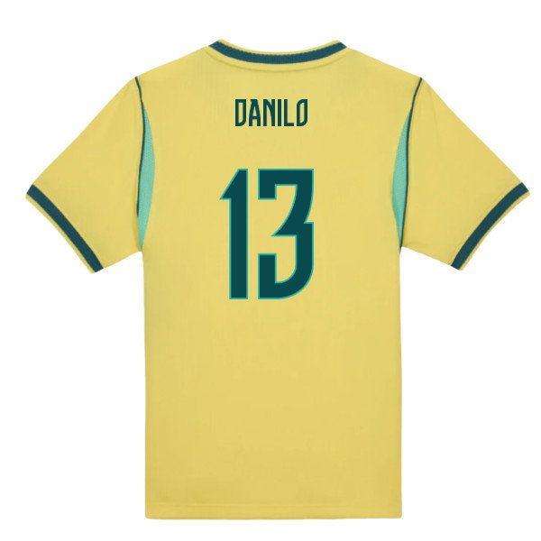 2026-2027 Brazil Home Little Boys Mini Kit (Danilo 13)