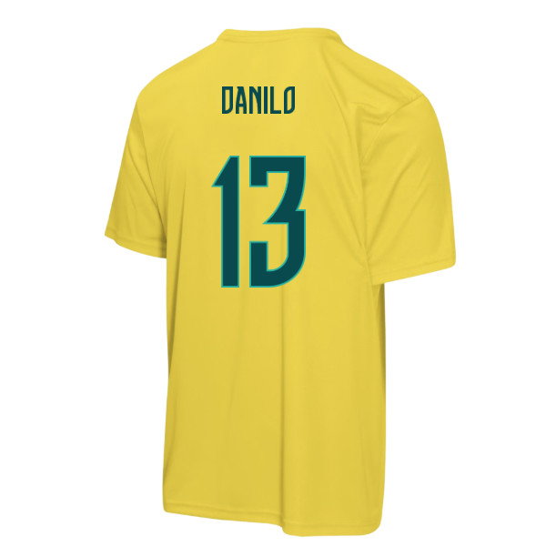 Brazil FIFA World Cup 2026™ T-Shirt (Yellow) - Kids (Danilo 13)