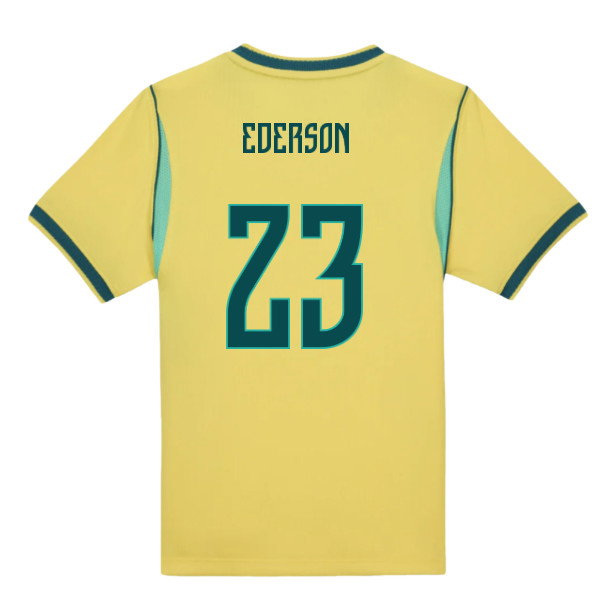 2026-2027 Brazil Home Little Boys Mini Kit (Ederson 23)