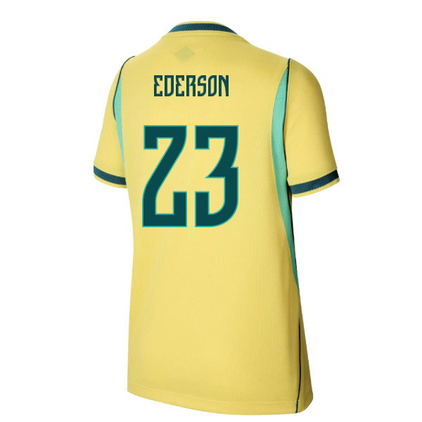 2026-2027 Brazil Home Shirt (Kids) (Ederson 23)