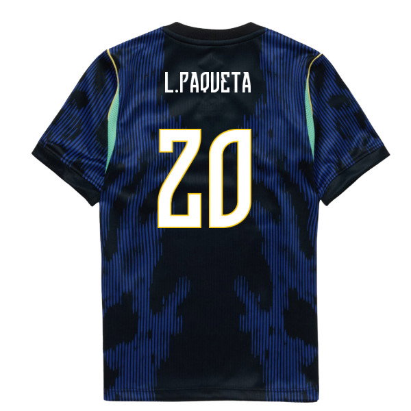 2026-2027 Brazil Away Mini Kit (L.Paqueta 20)