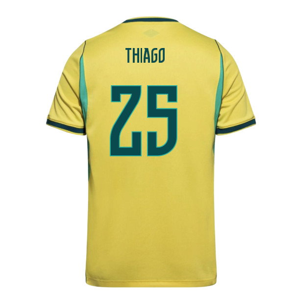 2026-2027 Brazil Home Shirt (Thiago 25)