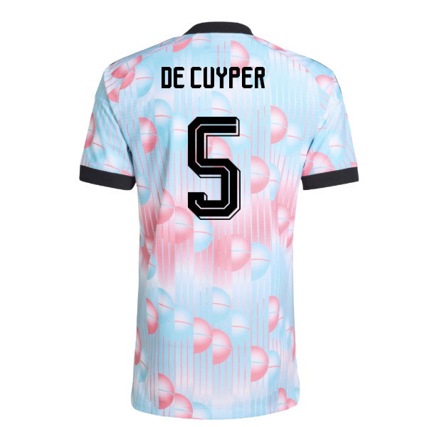 2026-2027 Belgium Authentic Away Shirt (De Cuyper 5)