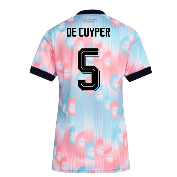 2026-2027 Belgium Away Shirt (Womens) (De Cuyper 5)