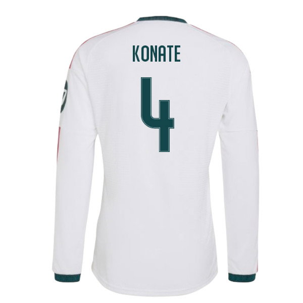 2026-2027 Real Madrid Authentic Long Sleeve Home Shirt (Konate 4)