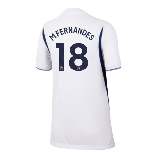 2026-2027 Tottenham Home Shirt (Kids) (M.Fernandes 18)
