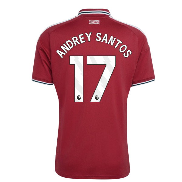 2026-2027 Man Utd Home Shirt (Andrey Santos 17)