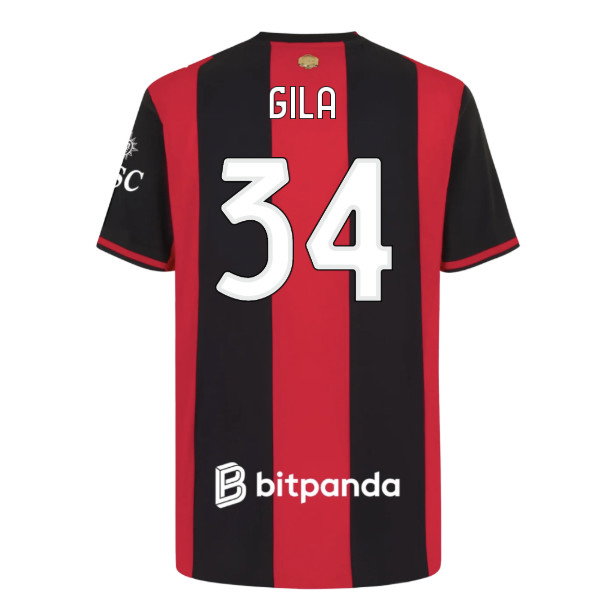 2026-2027 AC Milan Authentic Home Shirt (Gila 34)