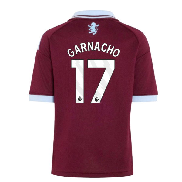 2026-2027 Aston Villa Home Mini Kit (Garnacho 17)